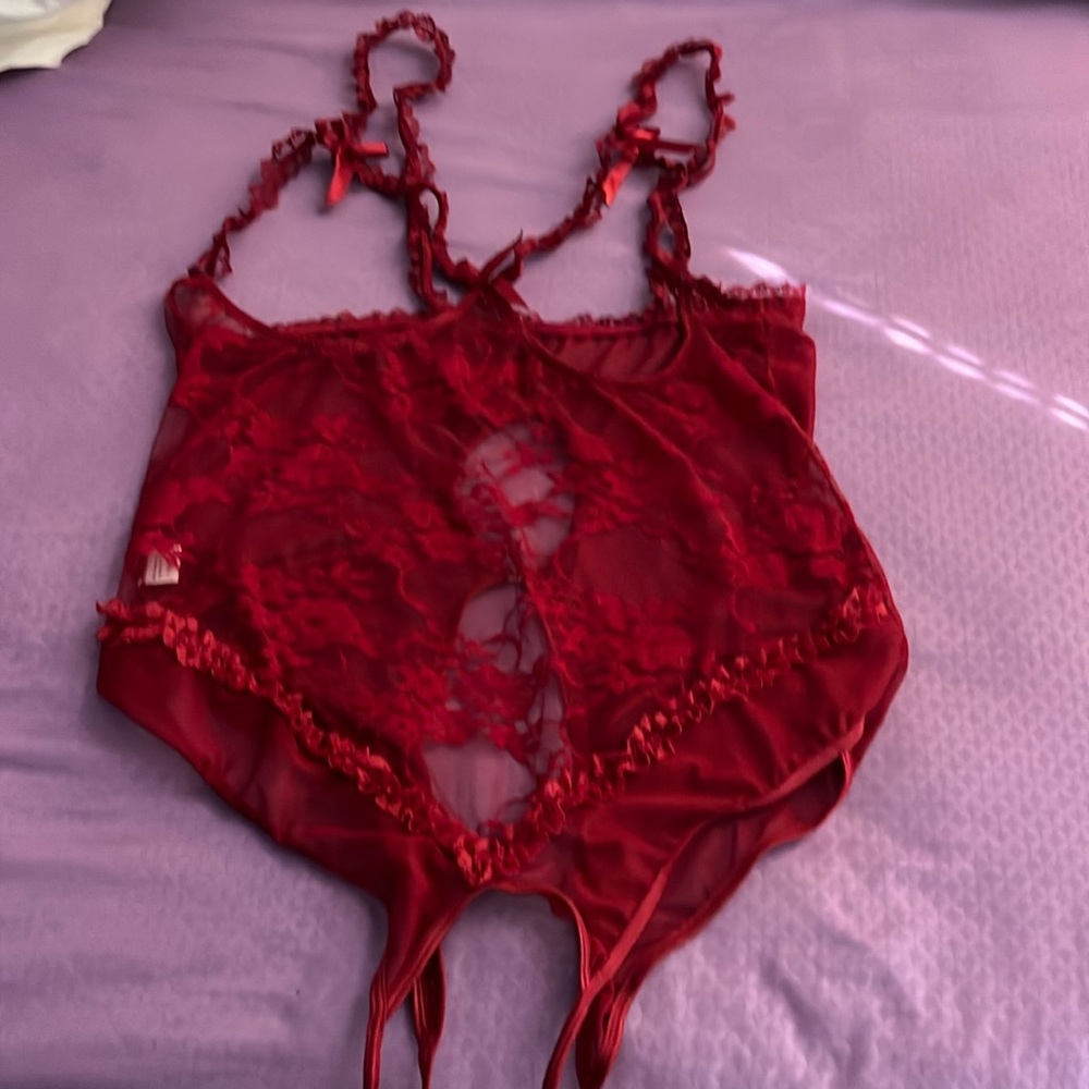Lingerie. Open crotch. Open breast